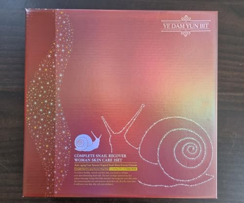[YEDAM YUNBIT] Complete Snail Recover 3type Set/Moisturizing, Wrinkle/Korea-Beauty/Korea Made