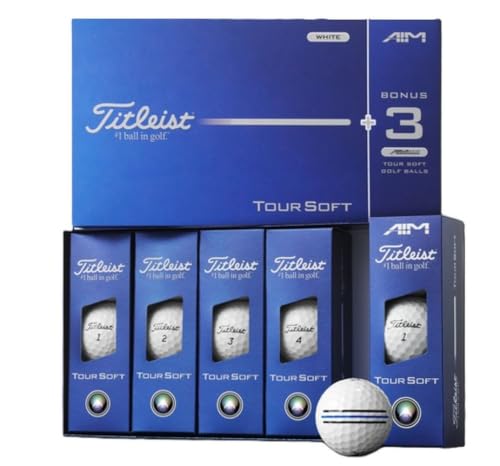 Titleist Tour Soft Golf Balls - Premium Performance Pack