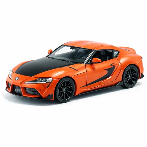 Image of Wizplex RMZ Hobby Toyota GR Supra 2020 Die-Cast Car 1:32 Scale Model Sports Car Pull Back Toy Vehicle for Boys