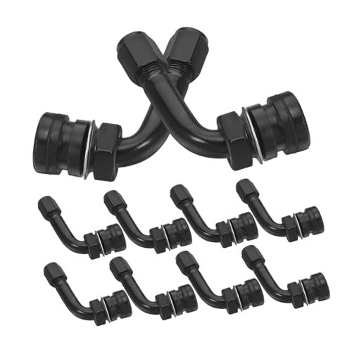 Válvula de neumático para coche motocicleta ATV scooter vástago metálico de 8 piezas