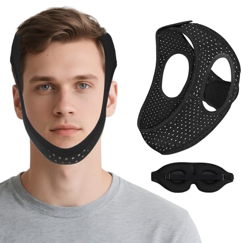 Chin Strap for Sleeping Anti Snoring Devices Comfortable Effective Stop Snoring Solution-ADA1