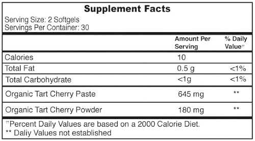 Wild Blueberry Iq By Fruitfast | 60 Count - Non-Gmo - Gluten Free - Paste Filled Chewable Softgel #TOP1