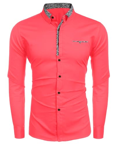 Image of Mens Shirt | Black Cotton Blend Casual | Regular Fit | Full Sleeve | Printed Spread Collar | Solid Plain Style | Summer Office Wear | Stylish Shirt for Men