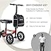 Knee Scooter, 300lbs Capacity, 13