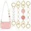 A15 4Pcs White and Pink Bag Extender Chain(Multistyles)