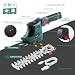 POSENPRO 7,2V Kabellose 2-in-1 Grasschere & Heckenschere, elektrischer Grasschneider mit drehbarem rutschfestem Griff, inkl. Type-C Kabel