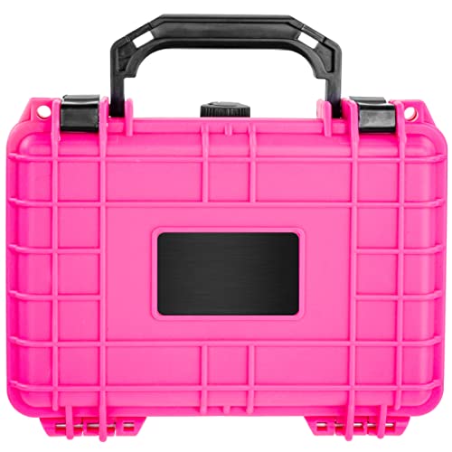 Maleta rígida protectora para cámara 8.12x6.56x3.56 in rosa miniatura 3