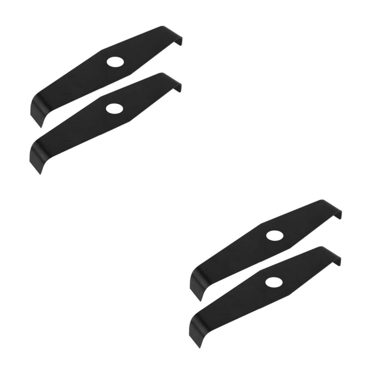 Toyvian 2 Series Accesorios para Cortacésped De Manganeso Cuchillas De Repuesto Resistentes para Desbrozadora Recambios Ligeros para Jardines Parques Y Praderas Compatibles con 2 Piezas*2