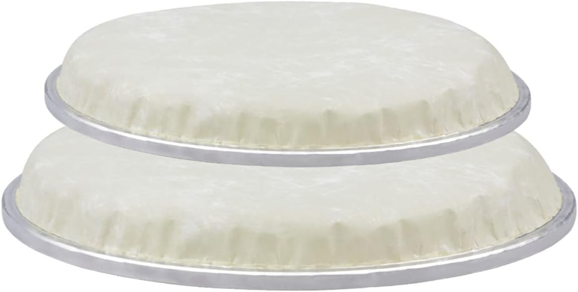 ERINGOGO 2pcs8 Surface Inches Drums African Drum Cover and Beige Accessories Skin for Replacement Self- tuning Snare Drum Head : Musical Instruments