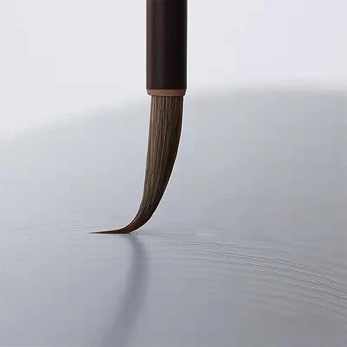 Miniatura 4 de Juego de pinceles de caligrafía china, pinceles de acuarela premium con soporte de bambú enrollable, ideal para Kanji, Sumi japonés, pintura,