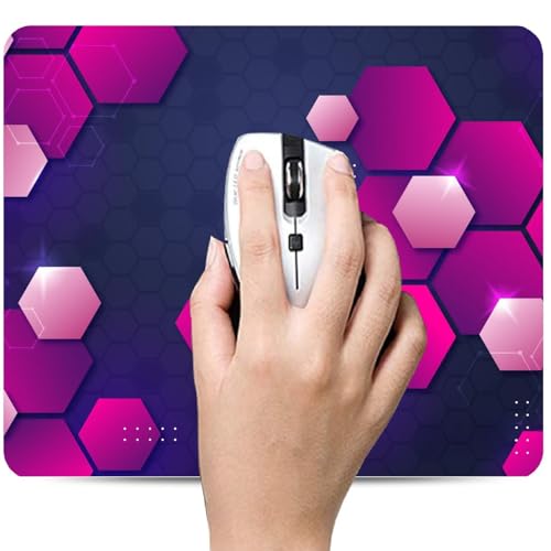 Image of Tuzker Gaming Mouse pad /Computer Mouse Mat for Speed and Precision Operation, Non-Slip Rubber Base, Smooth Cloth Surface for Laser & Optical Mouse, Laptop, MacBook, Notebook, Office-230x190mm (MP-10)