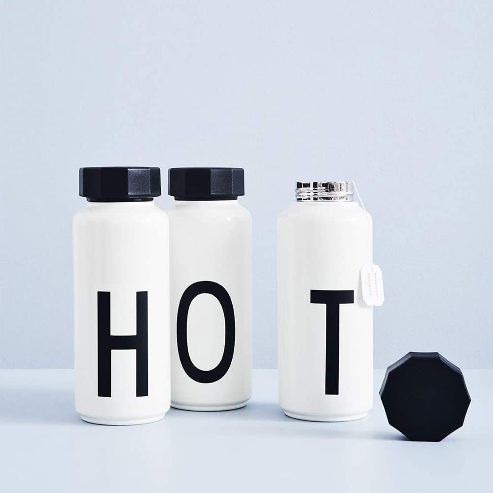 Design Letters Trinkflasche 500 Ml | Ideal für Trinkflasche Kinder, Trinkflasche Schule, Trinkflasche Fahrrad & Trinkflasche Sport | Tritan Trinkflasche BPA/BPS Frei, Auslaufsicher & Spülmaschinenfest