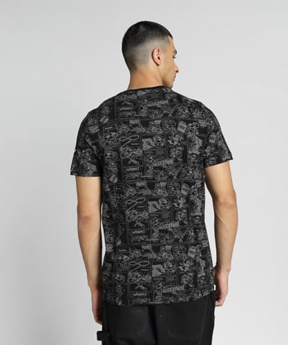 Image of Puma Men's Printed Slim Fit T Shirt