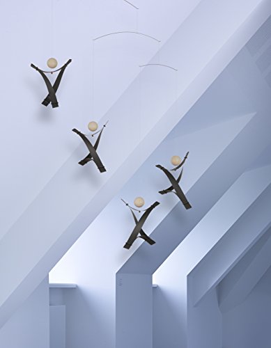 Free Minds Black Hanging Mobile - 17 Inches - High Quality Plastic - Handmade In Denmark By Flensted #TOP2