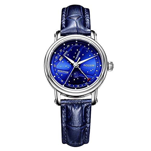 Montre automatique femme étanche ROCOSJEWE pour en finir avec les pannes de pile suraiguës
