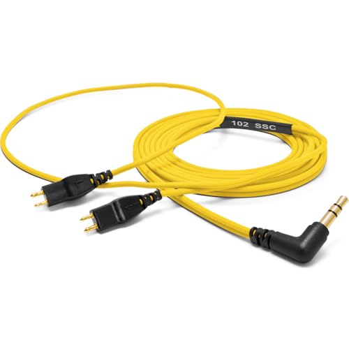 Neo by Oyaide HD-25 - Cable para auriculares (v.2), color amarillo