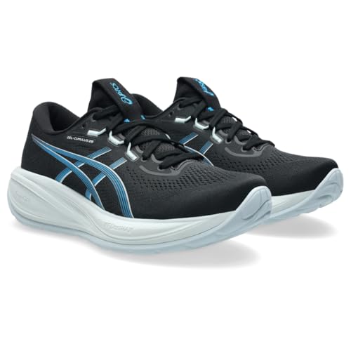Image of ASICS Women's Gel-Cumulus 28 Running Shoes, 9.5, Black /Aegean Blue