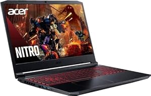 acer - Nitro 5 15, 6 Zoll Laptop - Intel Core i5-10300H 8GB Speicher - NVIDIA GeForce GTX 1650-256GB SSD - Obsidian Black