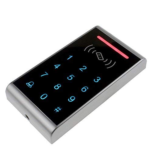 Clavier de code WG 26 étanche pour système d'accès et lecteur badge ID argent