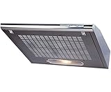 Amica UH 17052-3 E Unterbauhaube - Ab- und Umluft-Betrieb, 50er Breite, Edelstahl