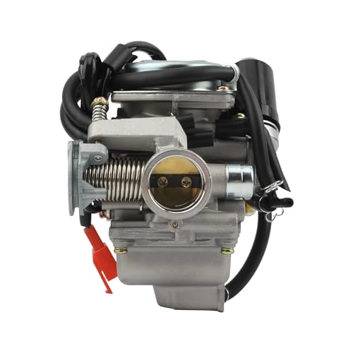 Carburateur moto 24mm GY6 125cc 150cc en alliage robuste pour ATV