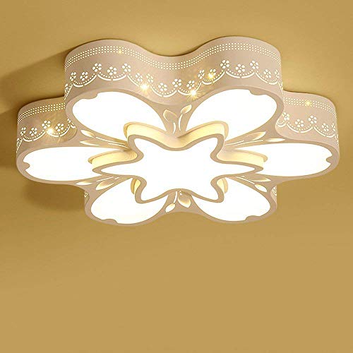Plafonnier moderne LED dimmable 32W pour salon et chambre enfant