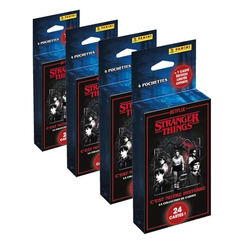 Carte à collectionner Panini Stranger Things TC Blister 4 pochettes + 1 carte édition limitée - vue 7