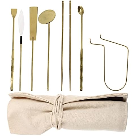 Messing- Räucherstäbchen- Brenner- Werkzeuge Kit Cover