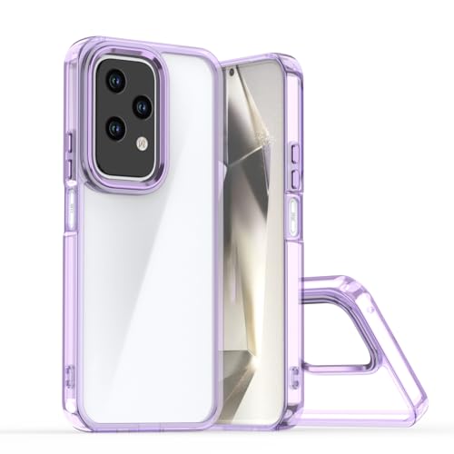 �N���A �X�}�[�g�t�H���P�[�X �Ή��@�� for Redmi Note 12 Pro 5G,�Ή��@�� for Xiaomi Poco X5 Pro �J���������Y�v���e�N�^�[ �ϏՌ��E�ϗ����� �������A�N���� Purple