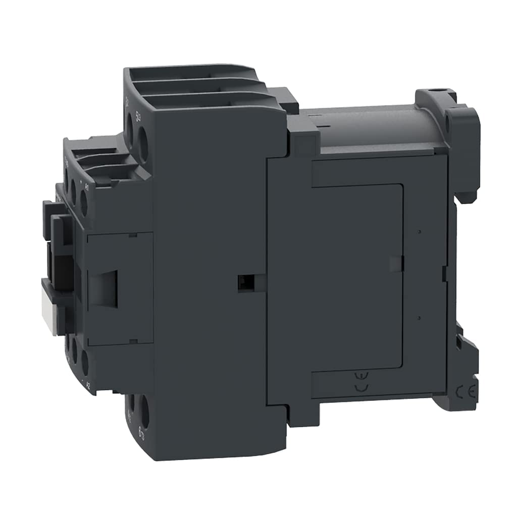 Schneider Electric DPE38BL Easy TeSys IEC Contactor 24VDC Coil | HVAC and AC Contactor, Compressors, Pumps & More with Screw Clamp Terminals, 2HP 115V-1P, 5HP 230V-1Ph, 10HP 200-230V, 20HP 460V