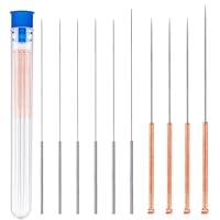 3D Drucker Düsenreinigungsnadeln, 3D Drucker Düsen Reinigungsset 3D Drucker Zubehör 10 Stück Düsenreinigungsnadel aus Edelstahl 0.15/0.2/0.25/0.3/0.35/0.4/0.5/0.6/0.8/1.0mm Düsen Reinigungs Nadel
