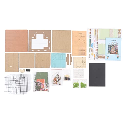 Greensen Kit de Puzzle de Maison de Poupée Miniature et Travail Manuel pour Les Adolescents et Les Adultes de Plus de 14 Ans