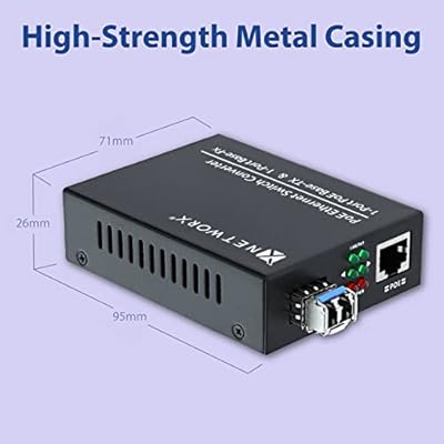 Networx Gigabit Ethernet Fiber Media Converter - UTP France | Ubuy