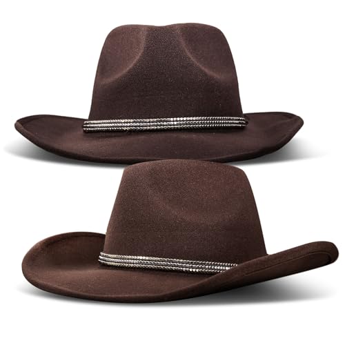 Image of Lucky Brand Womens Ranger Hat | Wide Brim | Felt | Rancher | Americana | Western Inspired | Classic | Fashion | Cowboy