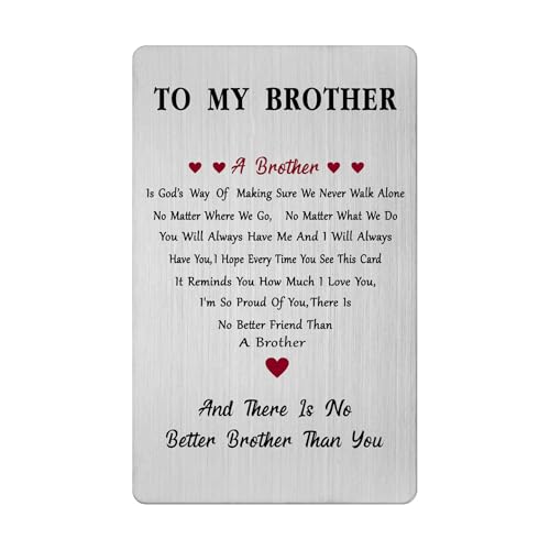 Christmas Card for Brother from Sister