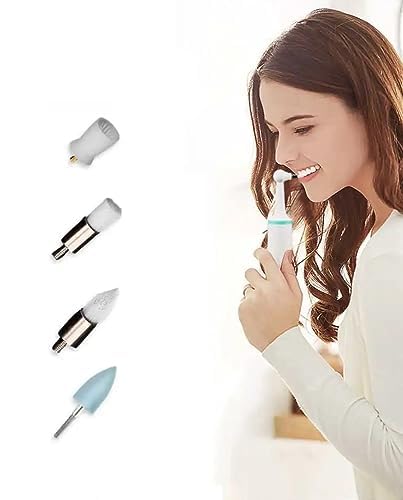 4 testine di Ricambio Testine di Ricambio per lucidatrici elettriche per Denti