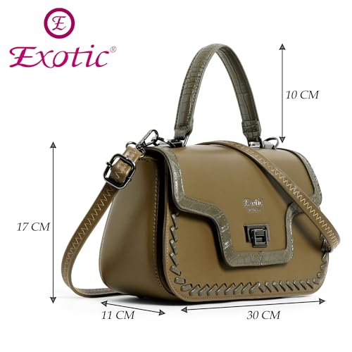 Image of EXOTIC Premium Urbane Weave Stitch Elegance Sling & Hand Bag