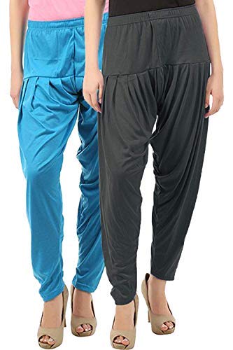 Image of Buy That Trendz Patiala Salwar for Women Relaxed Fit Viscose Patiyala Salwar Harem Bottom Pants