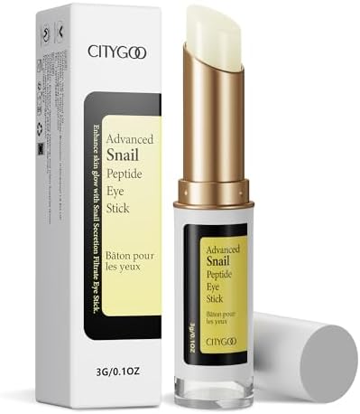 Snail Eye Stick for Dark Circles: Anti Wrinkle Snail Cream Eye Puffiness Treatment