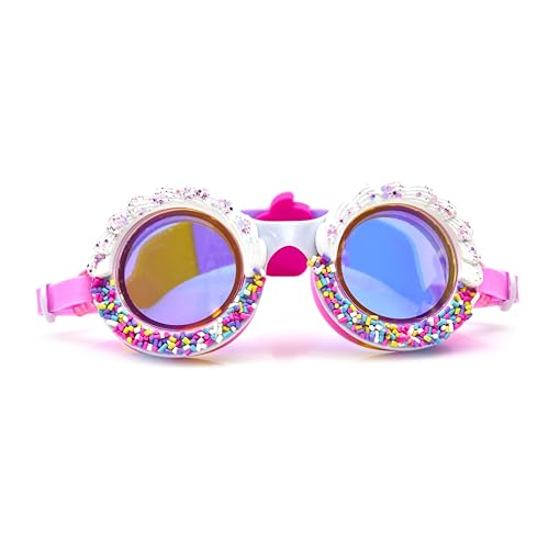 Lunettes de natation enfant anti-buée avec sangle réglable en silicone Bling2o