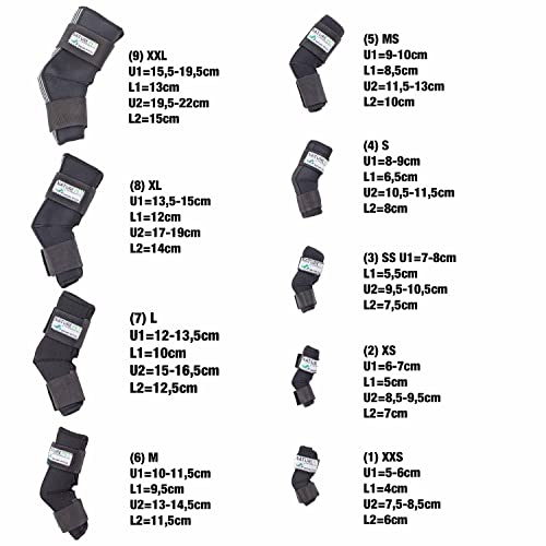 Nature Pet Tarsal- / Sprunggelenk Schutz Bandage 135° Winkel für Hunde (SS 3)