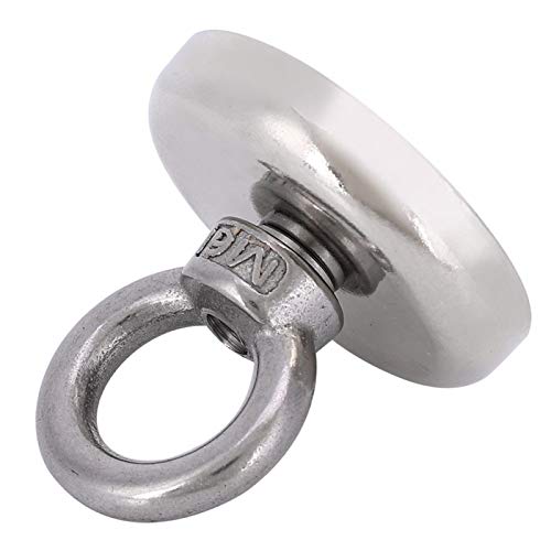 Ímã de pesca, 82 lbs / 37 kg Força de tração Ímã super forte profissional para serviço pesado duráve