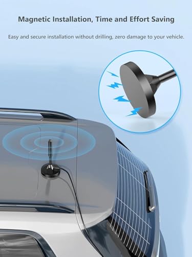 Image of Cell Phone Signal Booster for Car, Truck and SUV | Boosts Signal for All U.S. Carriers on Band 2, 4, 5, 12, 13 and 17 | Supports Multiple Users & Devices | Easy to Setup | FCC Approved