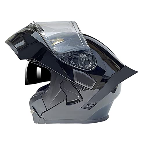 Casques intégraux modulable double visière anti-collision et sécurité route