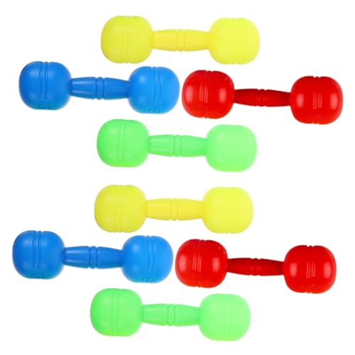 PAMINGONO Juego de Pesas con Mancuernas Educativas para Niños Y Niñas Juego de Gimnasio con Sonido para Niños en Edad Preescolar Y de Juego