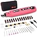 HARDELL 3.7V Akku Multifunktionswerkzeug(PINK), 69pcs
