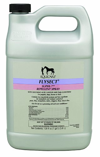 Farnam Equicare Flysect Super-7 Repellent Spray, 1 gallon