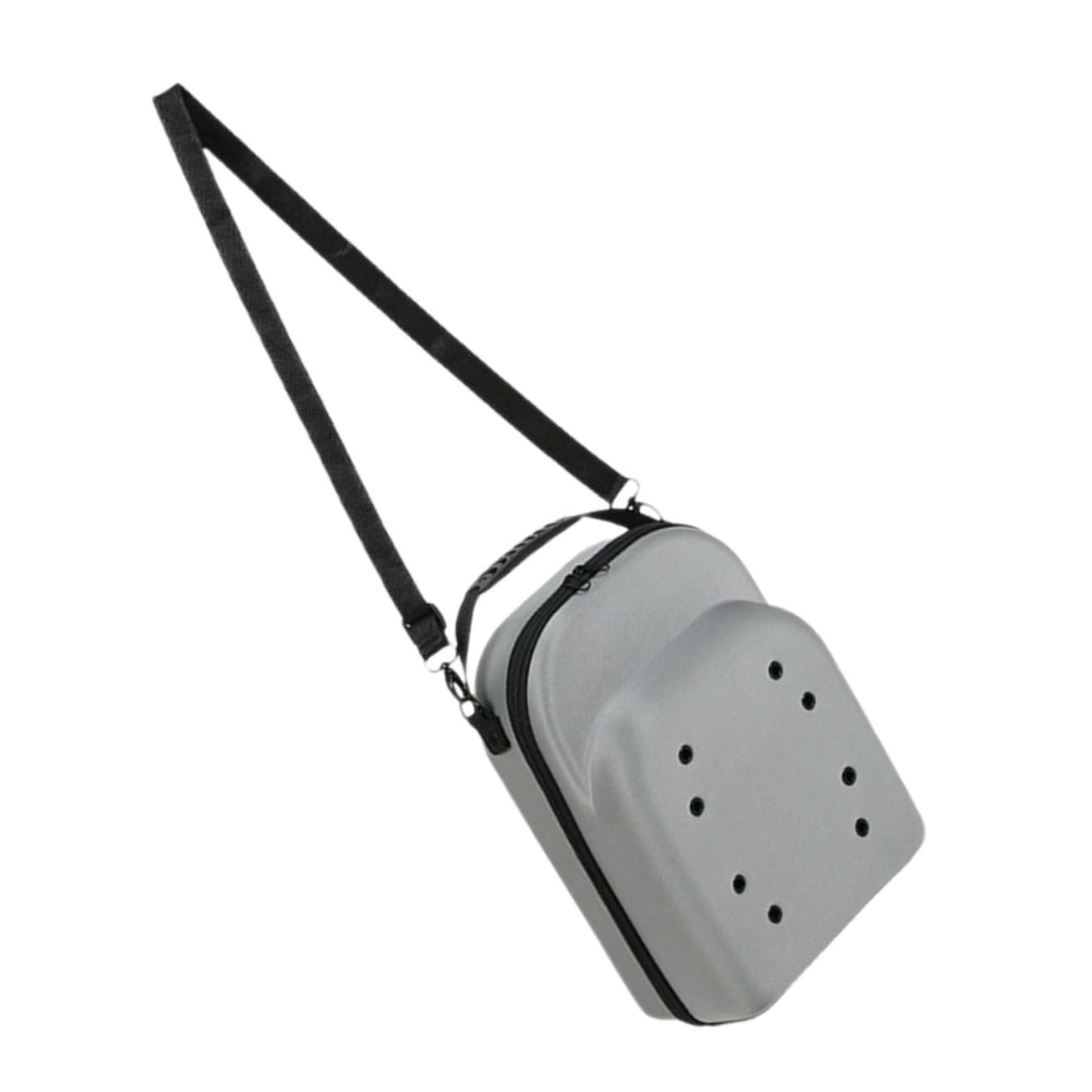 Cabilock Baseball Hat Storage Case Portable Hat Carrier for Travel Baseball Cap Organizer Breathable Cap Storage Bag with Strap