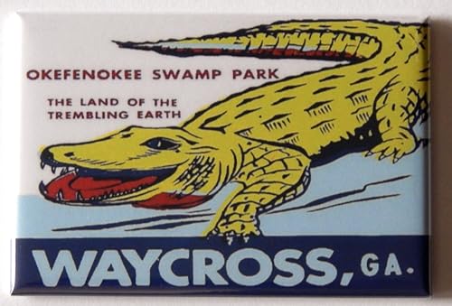 Waycross Georgia Fridge Magnet (2 x 3 inches)