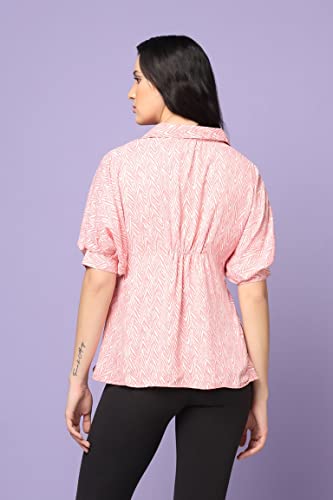 Image of Leriya Fashion Women Rayon T Shirt | Casual Loose Fit | Oversized T Shirt